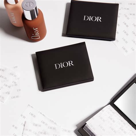 dior skin mattifying papers